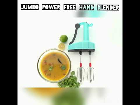Neural Multicolor Jumbo_Hand_Blender(2117), Blade Material: Stainless Steel