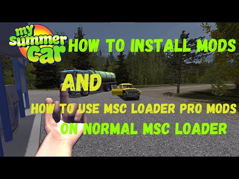 HOW TO INSTALL MODS TO MSC TUTORIAL | PANIER MOD | AND MAKE MODS FROM MOD LOADER PRO ON MOD LOADER