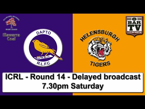2015 ICRL Round 14 - Delayed Broadcast - Dapto v Helensburgh