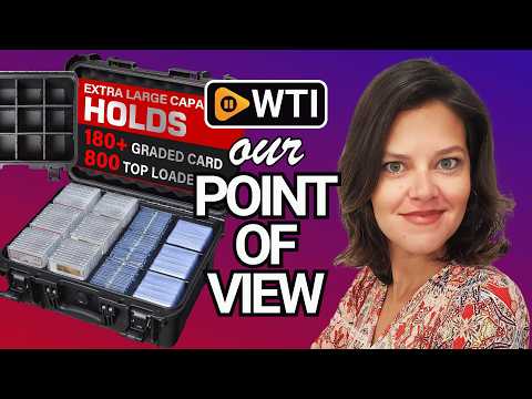 Turokacase Graded Card Case Storage Box – Extra Large Trading Card Storage Box with 8 Adjustable Dividers – Baseball & Sports Card Storage Case – Fits PSA - WTI product video review