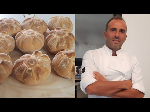 Rosette soffiate napoletane fatte in casa#panini#simoneespositopasticciere#panefattoincasa#rosette