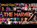 The Marvels - Official Trailer | REACTION MASHUP | Marvel Studios'