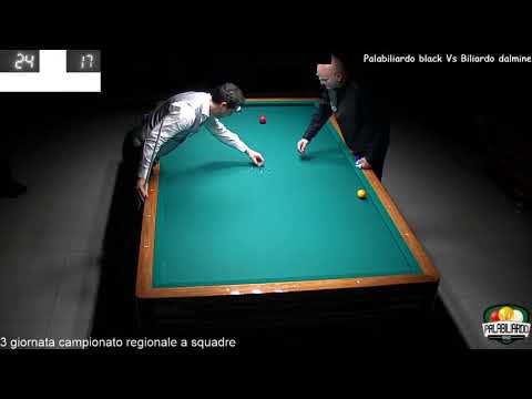3 Giornata Regionale a Squadre Palabiliardo Black Stafetta Vs Biliardo Dalmine