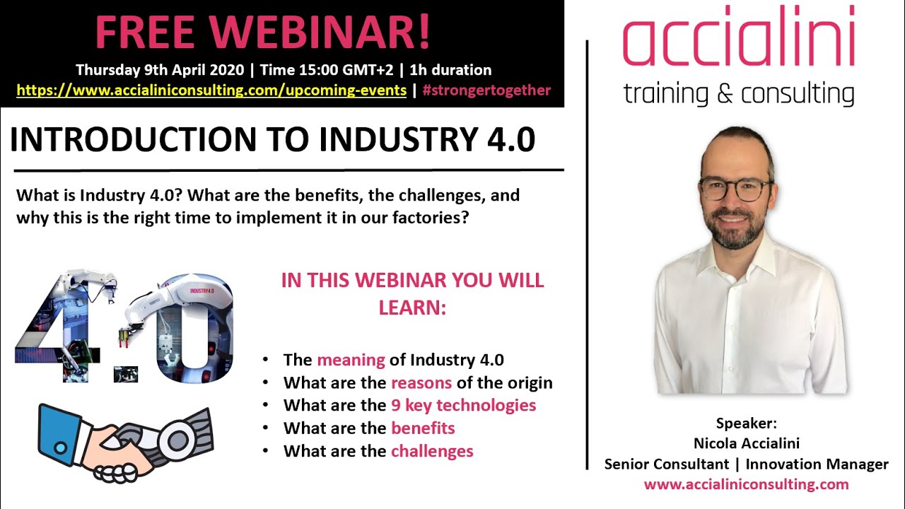 Introduction to Industry 4 0