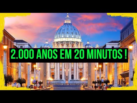 A Historia COMPLETA da IGREJA CATÓLICA em 20 MINUTOS! #igrejacatólica #catolicismo #historiadaigreja