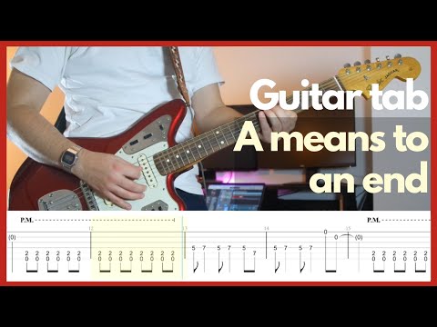 Joy Division - A Means To And End (Guitar Tab)