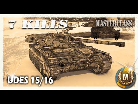 Non Slip Tracks! UDES 15/16 - World of Tanks Masterclass - 12225k - 7 Kills