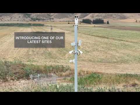 Protecting 2000m of Water Reservoir with Magos Perimeter Protection