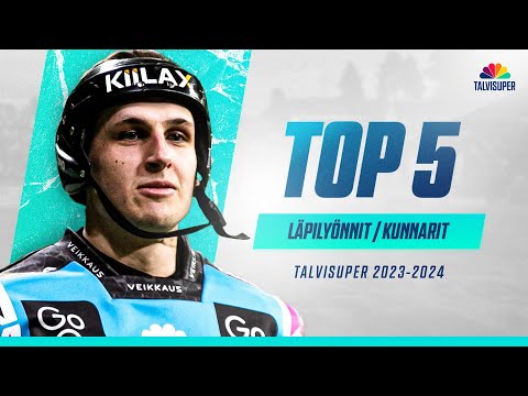 TOP 5 Läpilyönnit ja kunnarit Talvisuperissa