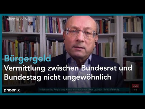 Prof. Emanuel Richter zur Bürgergeldreform am 14.11.22