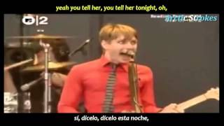 Franz Ferdinand - Tell Her Tonight (inglés y español)