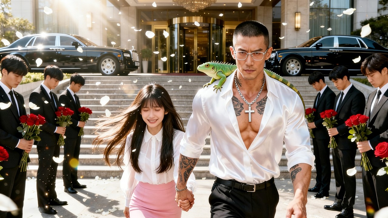 💥Nadie se acercaba al jefe mafioso… hasta que un beso de una chica de 18 lo curó y él la amó!