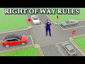 Who Has Right Of Way At Four Way Stop 2025 ( Right of Way Rules - 4 Way Stop Rules )