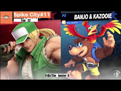 FrBz Spike City #11 Winners Top 32 - DewSquad (Terry) vs FrBz | The_Hunter (Banjo-Kazooie, Sonic)