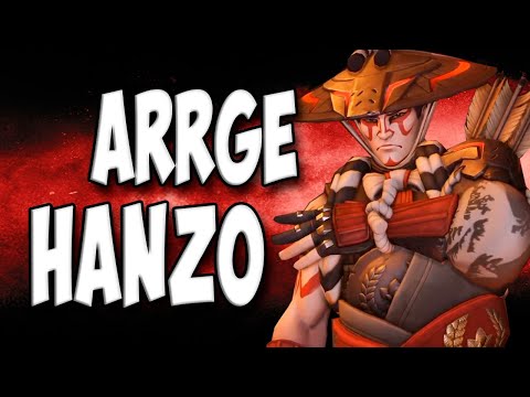 ONE TRICK HANZO SWITCHING TO MCCREE!  ARRGE GAMEPLAY OVERWACTH SEASON 24 TOP 500