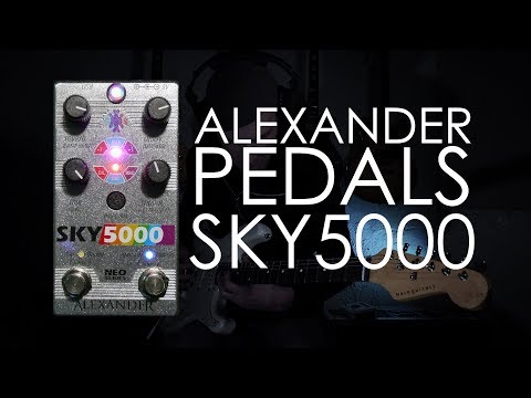 Demos in the Dark: Alexander Pedals Sky 5000 (Reverb/Delay)