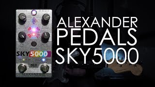Video thumbnail for Demos in the Dark: Alexander Pedals Sky 5000 (Reverb/Delay) by MAS Distro