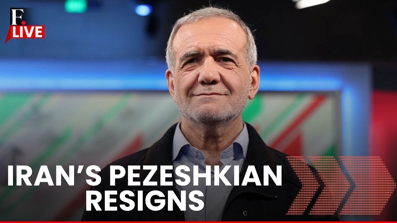 Pezeshkian Resigns LIVE: Iran President Pezeshkian Offers Resignation Amid IRGC Power Struggle