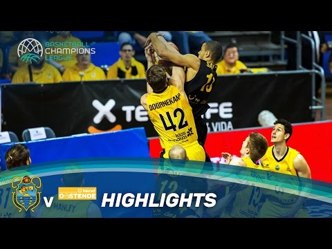 Iberostar Tenerife v Telenet Oostende - Highlights - Basketball Champions League