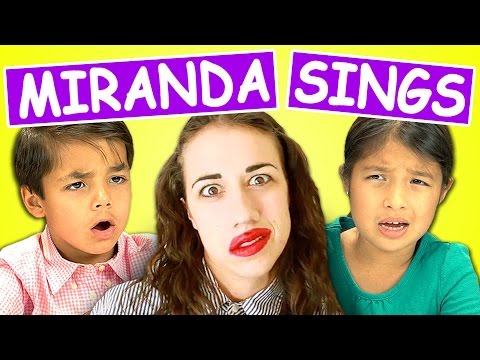 子供たちはミランダの歌に反応する (Kids React to Miranda Sings)