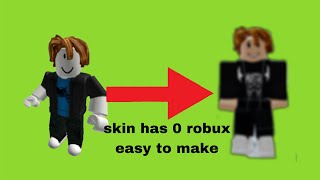 skin has 0 robux easy to make🤯(2024)