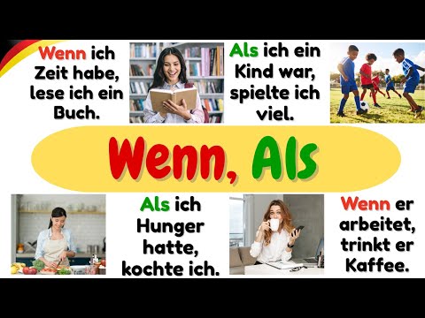 If or When? 🤔 | German Grammar A1–A2 | 50 Example Sentences