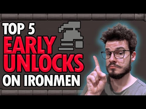 Top 5 EARLY IRONMAN UNLOCKS on Old School Runescape | nudfik on OSRS