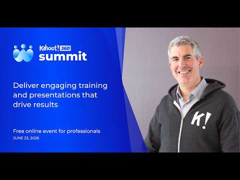 Deliver engaging training and presentations that drive results with Kahoot! 360