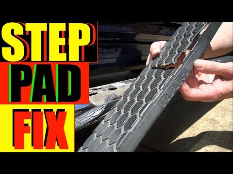 running boards ram 1500 step pad and end caps replacement #Ramtrucks #ram1500 #ram2500