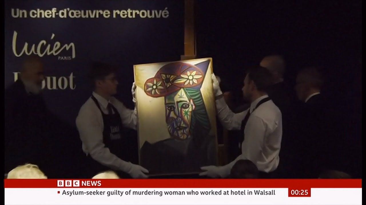 Picasso painting held in private collection sells for $31 million in Paris (Global) 25/Oct/2025
