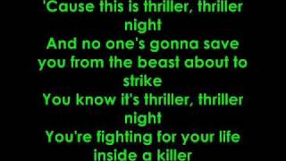 glee thriller/heads will roll lyrics