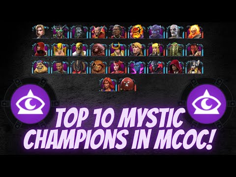 Top 10 MYSTIC Champions In MCOC! December 2020! Marvel Contest Of Champions!
