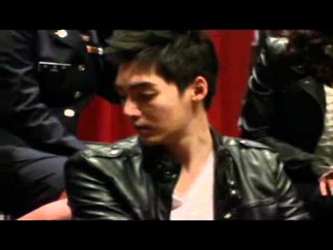 Kim Jun at 'Police Grease' Musical