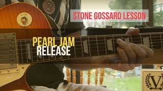 PEARL JAM - Learn to Play "Release" Guitar Lesson | Stone Gossard
