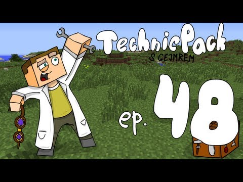 Technic Pack - Ep48 - Celý QuantumSuit a Blaze rod farma