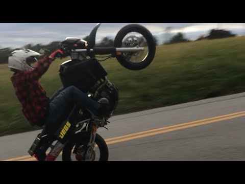 Kawasaki klr650 SUPERMOTO