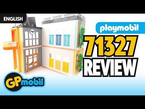 Playmobil 71327 - Large School - Part 1 | Unbox - Build - Review