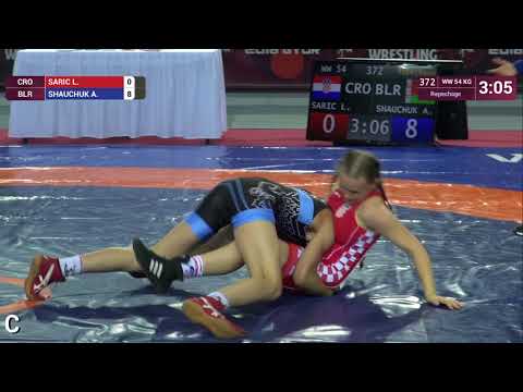 Repechage WW - 54 kg: L. SARIC (CRO) v. A. SHAUCHUK (BLR)