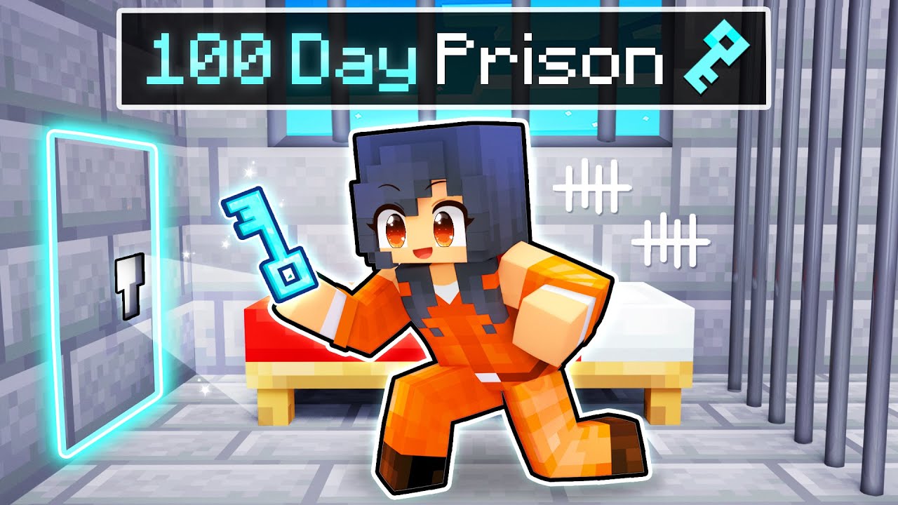 Surviving 100 DAYS in Minecraft PRISON!