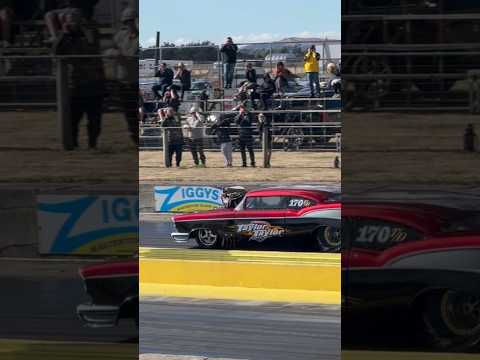 Thumbnail for 2000hp+ Chevy 57 Doorslammer #dragcar #dragracing #chevrolet #racing #doorslammer by Chevrolet, Car