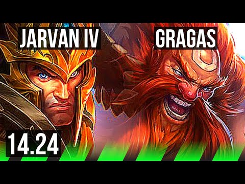 JARVAN IV vs GRAGAS (JGL) | KR Diamond | 14.24