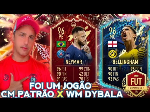 CM CAIO vs WM DYBALA - FUT CHAMPIONS - STREAMER X PRÓ || FIFA 22
