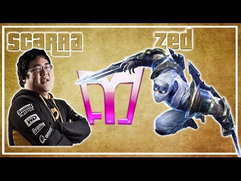 Scarra - Zed vs Ahri - Mid «Beast» (Challenger)