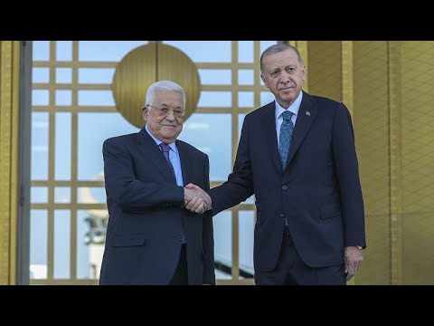 فيديو مباحثات بين إردوغان وعباس في أنقرة