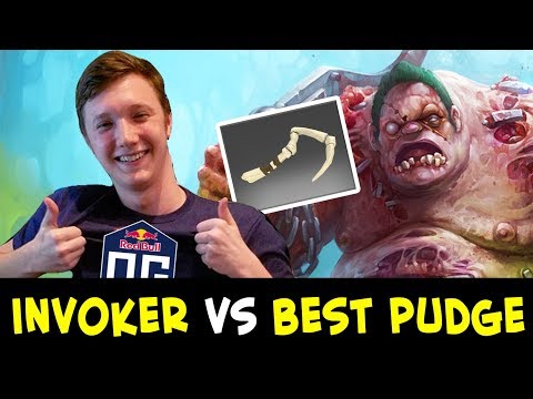 Resolution Invoker vs BEST PUDGE in pub Qupe