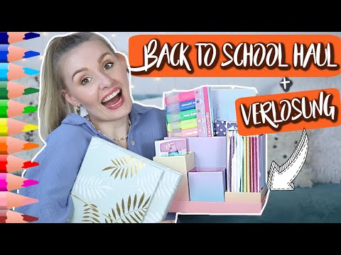 ENDLICH! BACK TO SCHOOL HAUL  🛍I Die schönsten Schulsachen unter 5€ von ACTION! 📚+ VERLOSUNG!