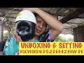 UNBOXING Cara Setting IP Camera Speed Dome HIKVISION DS 2DE4425IW DE