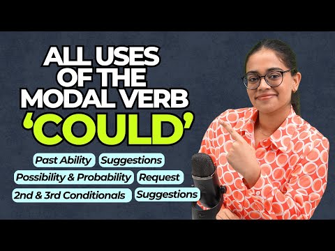 All Uses Of The Modal Verb 'COULD' | English Grammar Lesson | Modal Verbs Made Easy for Beginners