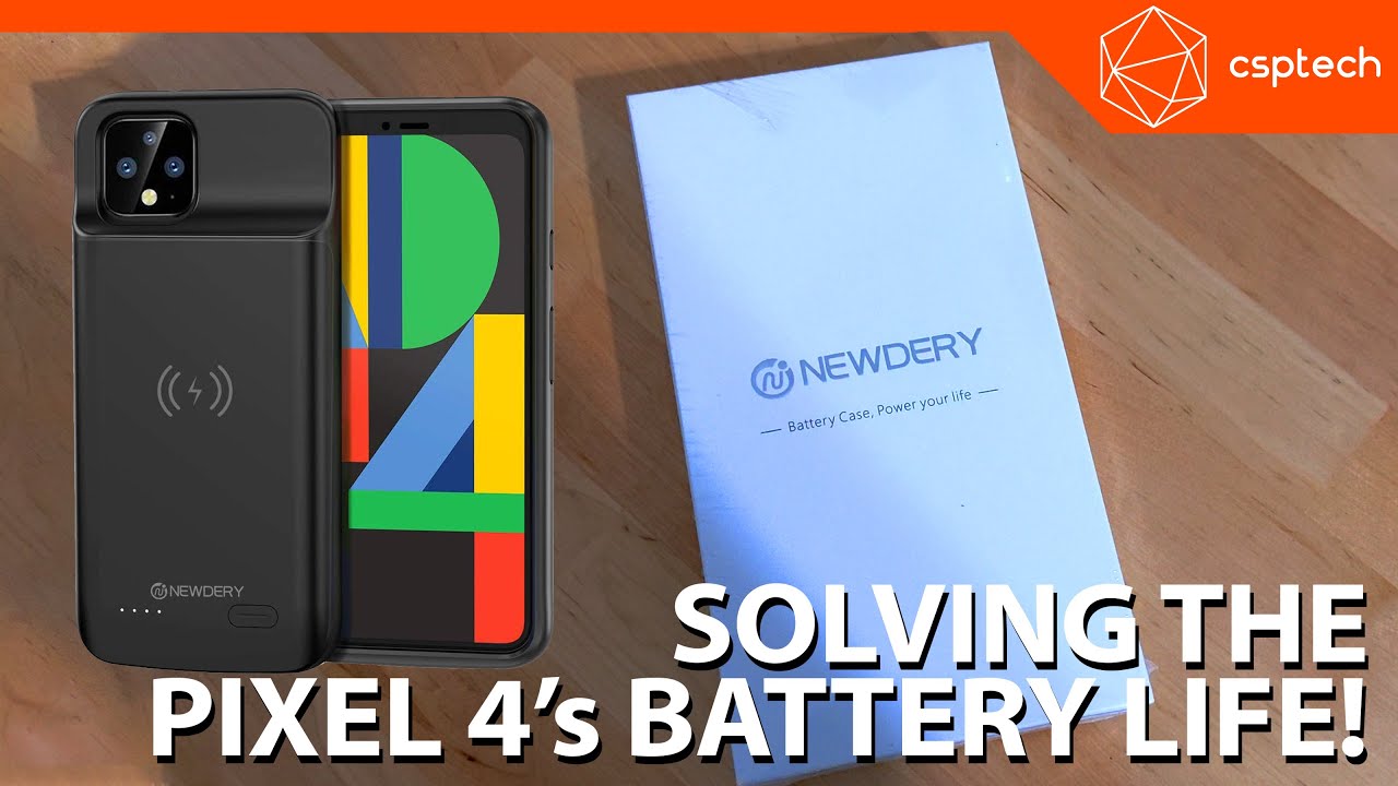 I Solved The Pixel 4's Battery Life - NEWDERY Battery Case Review