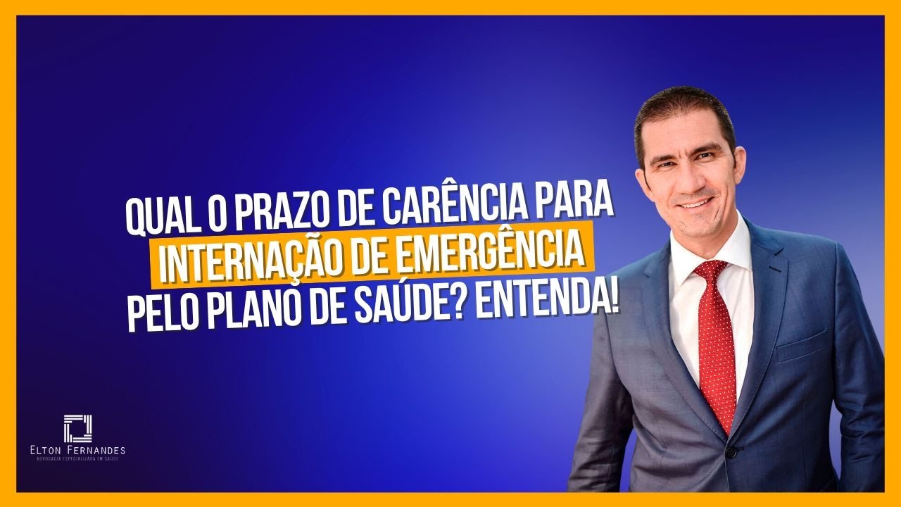 Internação de emergência pelo plano de saúde: qual o prazo de carência? Advogado explica